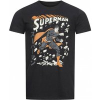 SUPERMAN DC COMICS Japan Herren T-Shirt FBMTS796BLK