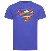 SUPERMAN DC COMICS Torn Logo Herren T-Shirt GBMTS127ROY