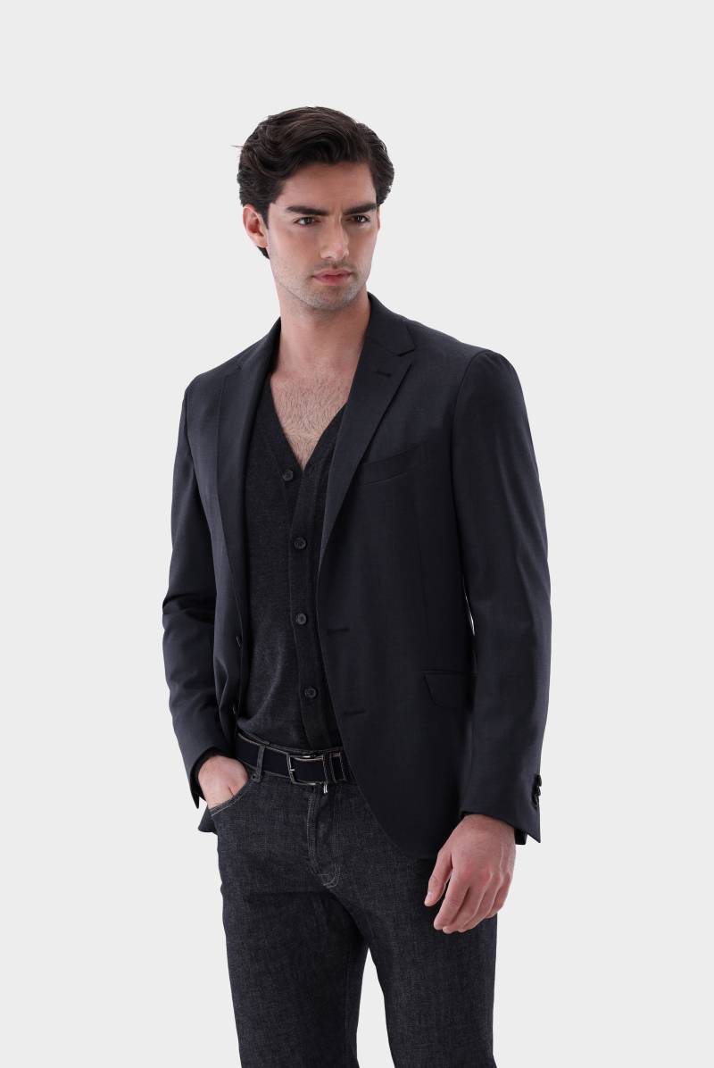 Sakko aus Wolle Slim Fit von van Laack