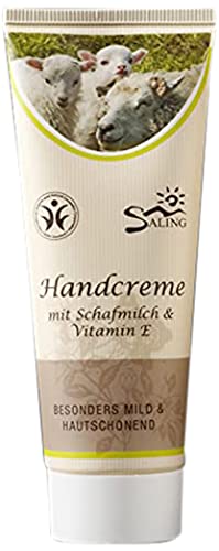 Saling Handcreme mit Schafmilch & Vitamin E (75 ml)