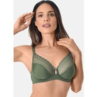 Sassa Zweierpack Bügel-BH, 1x oliv, 1x weiss, Grösse 75, Cup B