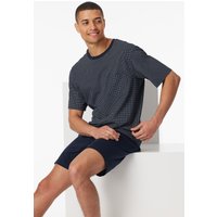 Schlafanzug kurz nachtblau gemustert - Comfort Essentials 56 Schlafanzug kurz nachtblau gemustert - Comfort Essentials 56 von Schiesser