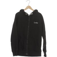 Second Hand Einzelstücke Damen Kapuzenpullover, schwarz, Gr.