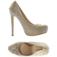 Second Hand Einzelstücke Damen Pumps, beige, Gr. 6
