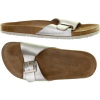 Second Hand Einzelstücke Damen Sandale, silber, Gr. 38