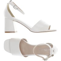 Second Hand Einzelstücke Damen Sandale, weiß, Gr. 38