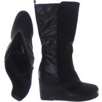 Second Hand Einzelstücke Damen Stiefel, schwarz, Gr. 38
