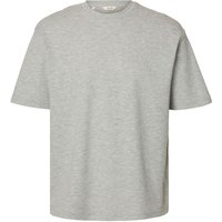 Selected Homme Herren Rundhals T-Shirt SLHLOOSEOSCAR - Relaxed Fit von Selected Homme