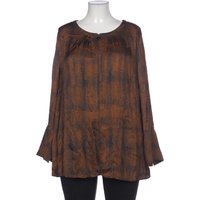 Selection by Ulla Popken Damen Bluse, braun, Gr. 50