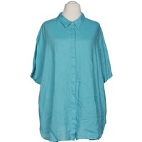 Selection by Ulla Popken Damen Bluse, türkis, Gr. 54