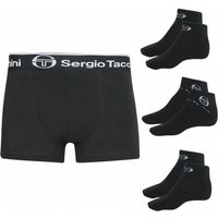 Sergio Tacchini Herren Set: Boxershorts + 3 Paar Sneakersocken AA50049904