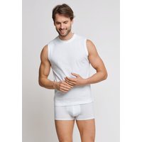Shirt ärmellos 2er-Pack Muscle Shirt weiß - Essentials XXL von Schiesser