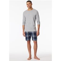 Shirt langarm grau-meliert - Mix+Relax 50 von Schiesser