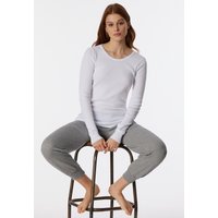 Shirt langarm weiß - Revival Greta 34 von Schiesser Revival