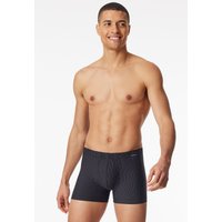 Shorts schwarz gestreift - Pure Micro 8 von Schiesser