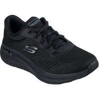 Skechers Arch Fit 2.0 Big League Polyester Damen Schwarze Sneaker