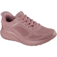 Skechers BOBS Sport Squad Chaos Polyester Damen Sneaker in Rose