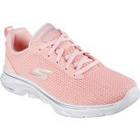 Skechers Go Walk 7 Kaylor Polyester Damen Pfirsich Sneaker