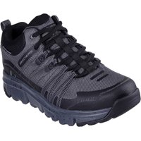 Skechers Summits AT Canobie Synthetische Herren Wanderschuhe in Anthrazit/Schwarz