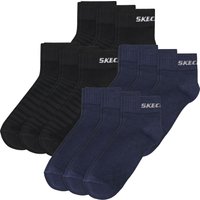 Skechers Unisex Quarter Socken Mesh Ventilation - 6er 9er 12er Multipack von Skechers