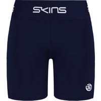 Skins Series-1 Damen-Shorts, Marineblau, Half Tights