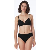 Slips 3er-Pack schwarz - Essentials 46 von Schiesser