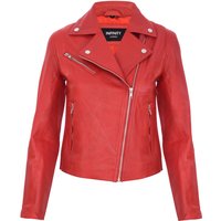 Smarte Damen-Bikerjacke aus Leder – Matlock