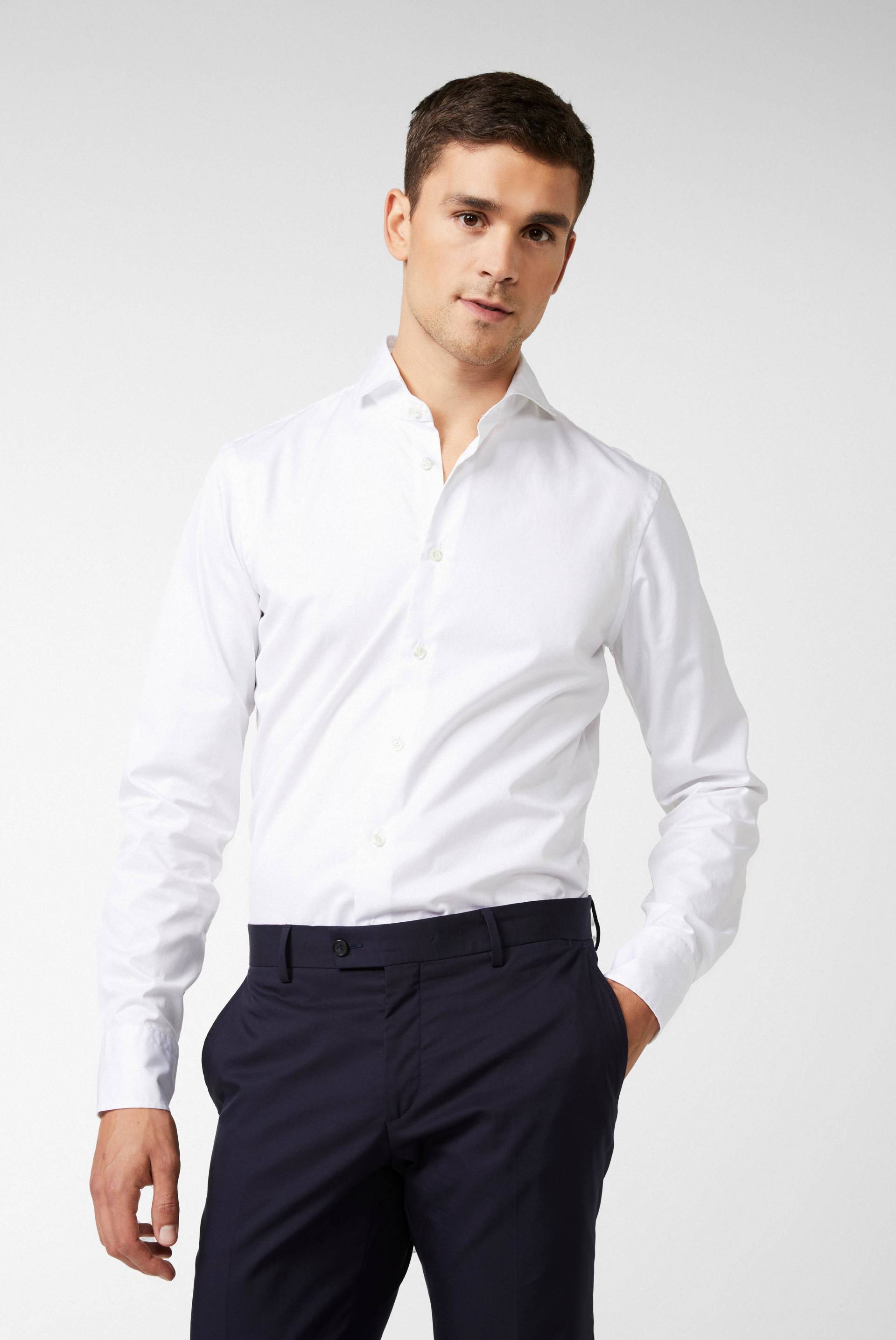 Twill Hemd Slim Fit von van Laack