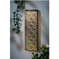 Solar-Wandleuchte, Schwarz