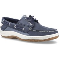 Sperry Billfish 3 Eye Herren Bootsschuhe Aus Leder In Marineblau