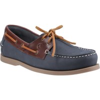 Sperry Tacoma Herren Bootsschuhe Aus Leder In Marineblau/Braun