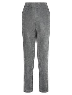 Straight Fit-Cord-Hose DAY.LIKE grau