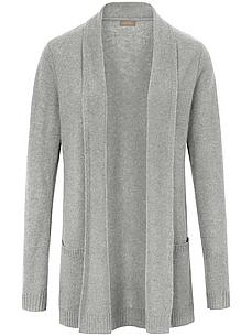 Strickjacke aus 100% Premium-Kaschmir include grau