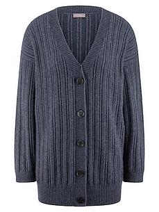 Strickjacke include blau