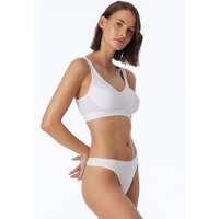 String 2er-Pack Organic Cotton weiß - 95/5 38 von Schiesser