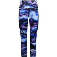 Sweaty Betty Power Pro Workout Damen-Leggings mit blauem Aufdruck