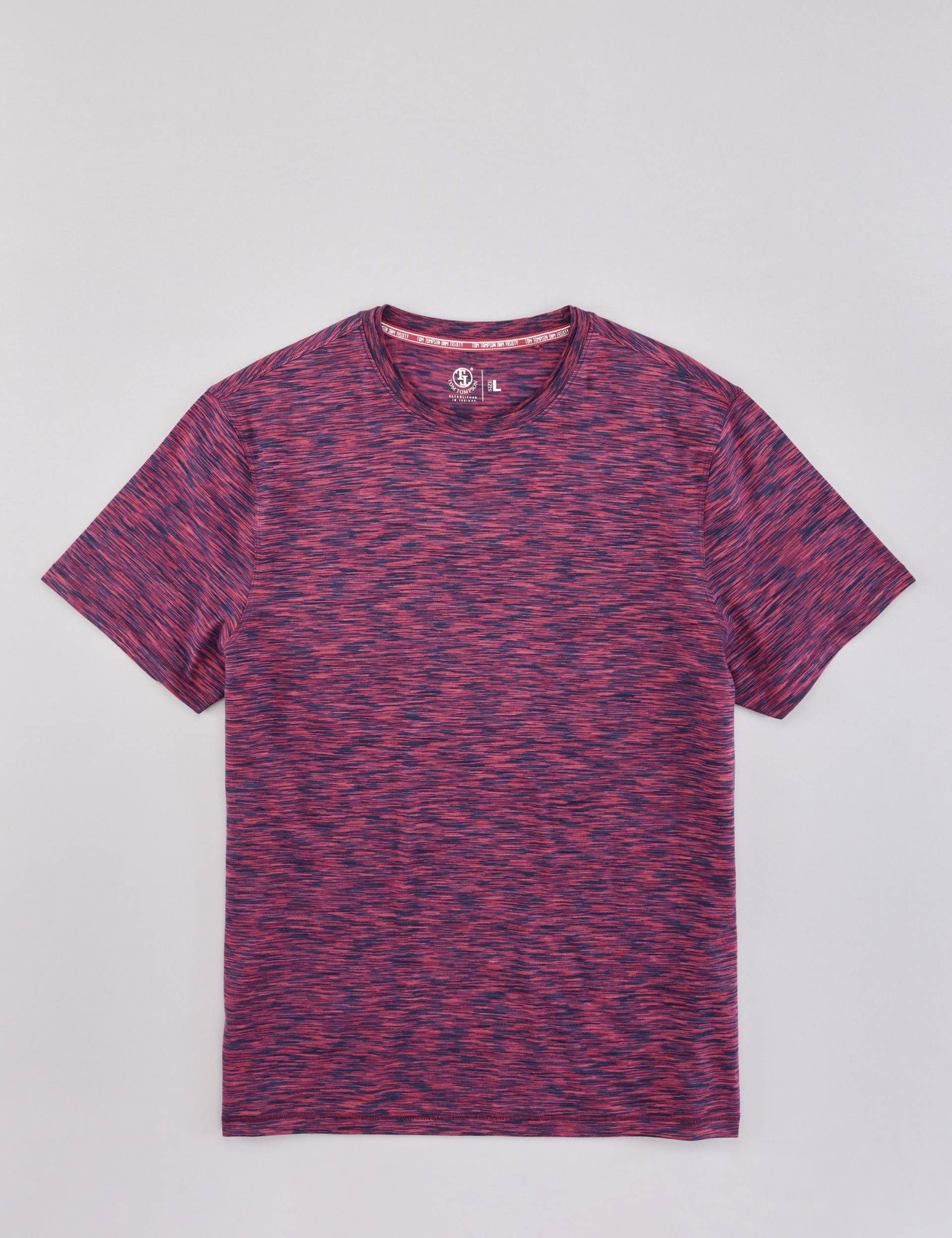 Softes T-Shirt mit Melange-Effekt von Jeans Fritz