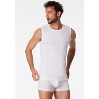 Tank Tops 2er-Pack Organic Cotton Rundhals weiß – 95/5 8 von Schiesser