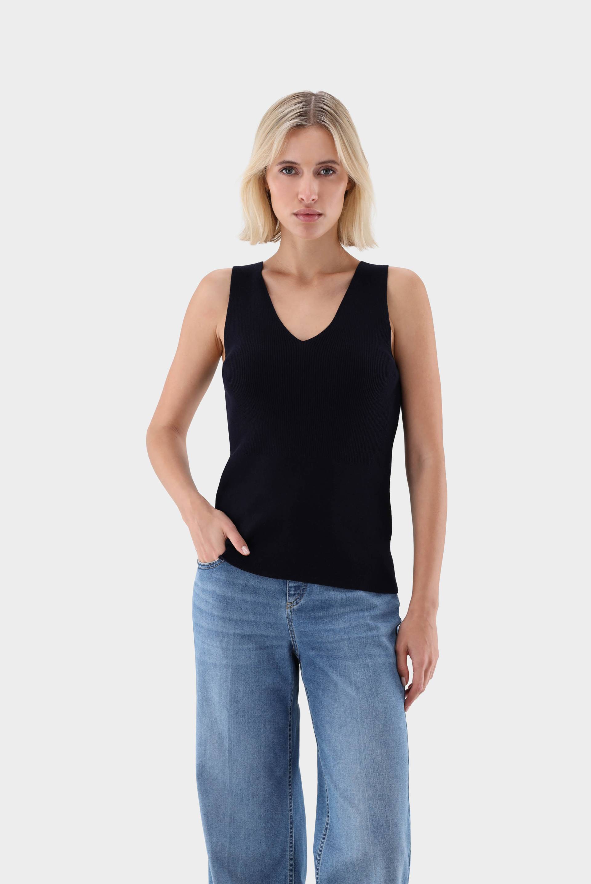 Tanktop aus Rippstrick von van Laack