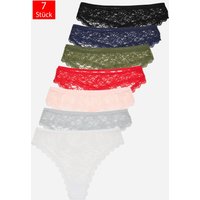 Tazzio Damen String 7er-Pack