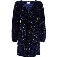 Teagan Wickelkleid in Blau