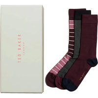 Ted Baker | Herren Crew Socken 3er Pack Geschenkset - DUDES