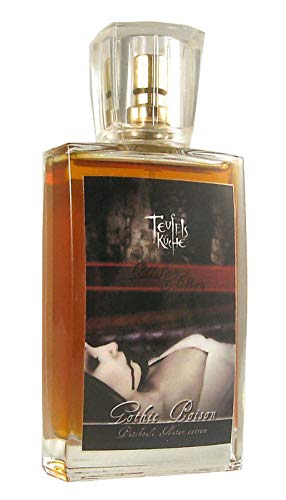 Teufelsküche Blood Edition: Gothic Poison, Intensives Vintage-Parfum mit 22 % Patchouli, Gothic Parfum, Vaporisateur/Spray, 50 ml Glasflakon, Gotik Patchouly von Teufelsküche