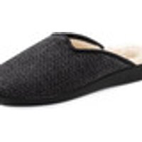 Textil-Pantoffel mit Warmfutter aus reiner Wolle Anthrazit Grösse 41 anthrazit Gr. 41 Herren