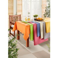 Tischdecke für den Innen- und Aussenbereich mit Fleckschutz-Ausrüstung, Anthrazit, Grösse 108 (Tischdecke, 80/ 80 cm)