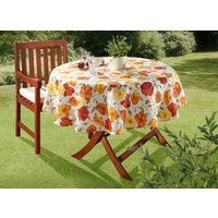 Tischdecke mit Fleckschutz-Ausrüstung, Multicolor, Grösse 160 (Tischdecke rund, ø 140 cm)