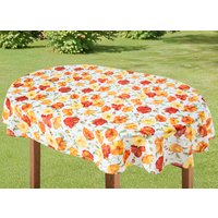 Tischdecke mit Fleckschutz-Ausrüstung, Multicolor, Grösse 190 (Tischdecke oval, 140x190 cm)