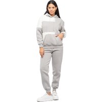 Tom Barron Duo-Color Fashion Feel Warm-Trainingsanzug-Set für Damen