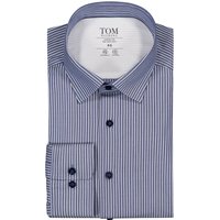 Tom Rusborg Modern Fit, Hemd mit Streifen, Performance Shirt von Tom Rusborg