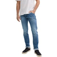 Tom Tailor Herren Jeans JOSH - Regular Slim Fit - Blau - Used Mid Stone Blue Denim von Tom Tailor